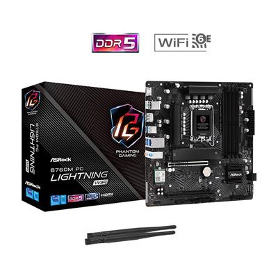 Moterboard ASRock B760M Phantom Gaming Lightning Intel® Socket 1700 12/13/14va. Gen. DDR5